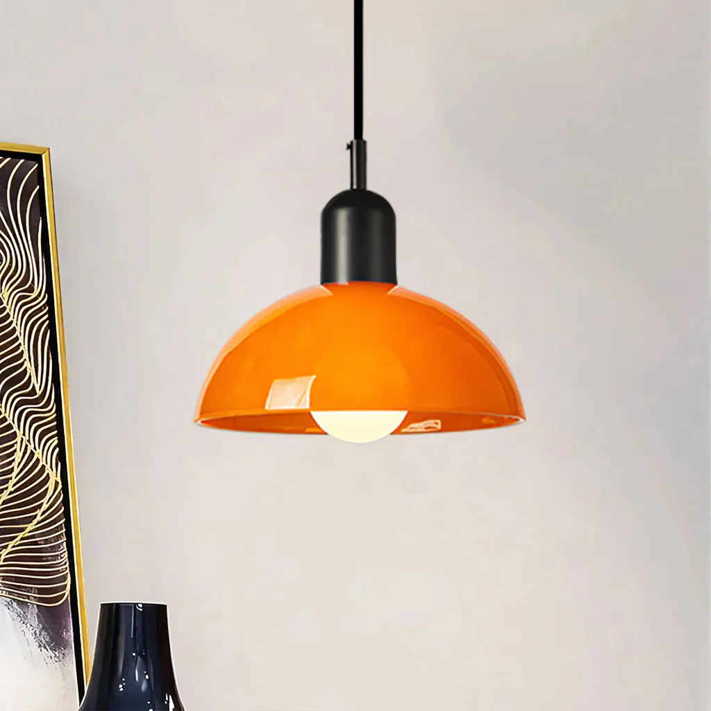 Vibrant Glass Hanging Ceiling Light