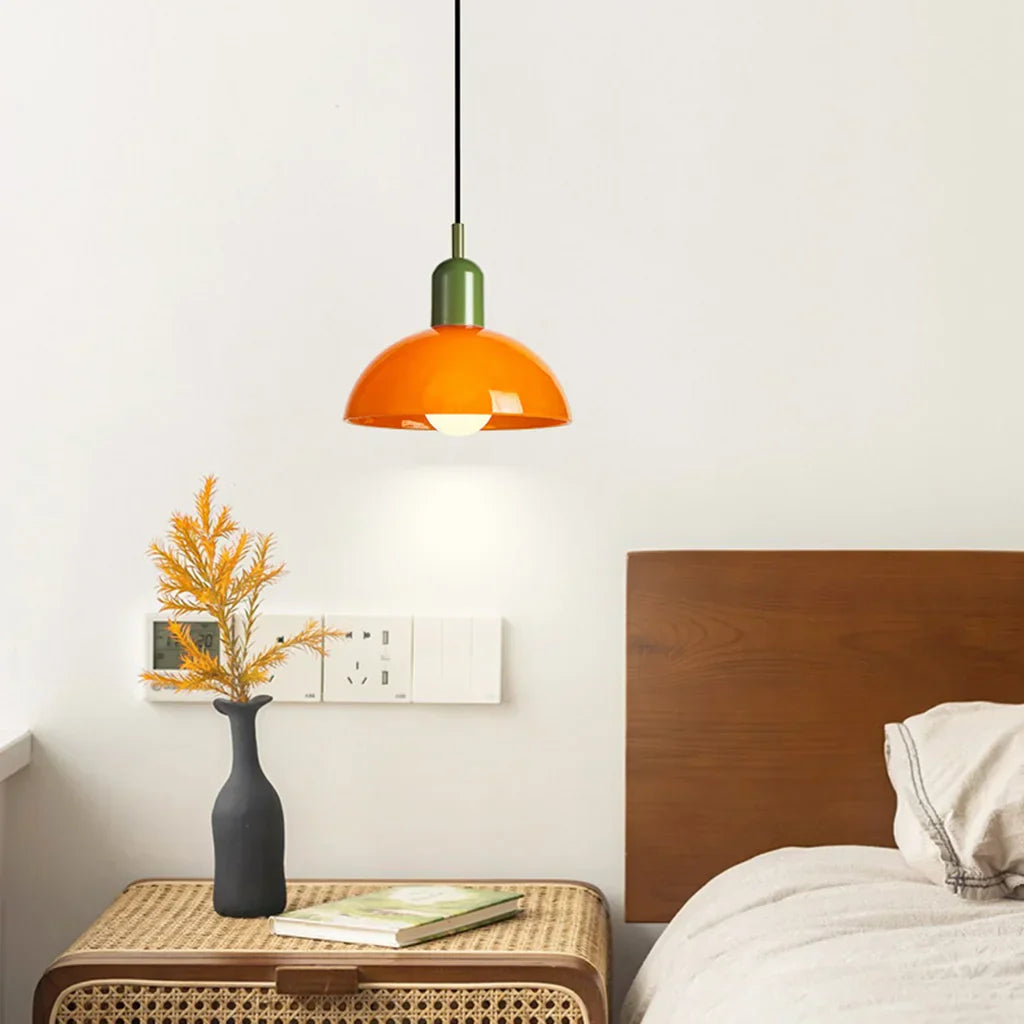 Vibrant Glass Hanging Ceiling Light