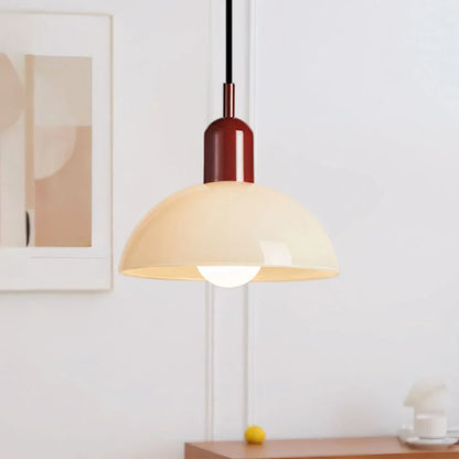 Vibrant Glass Hanging Ceiling Light