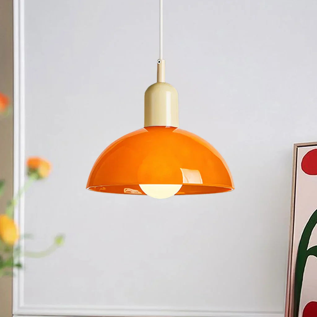 Vibrant Glass Hanging Ceiling Light