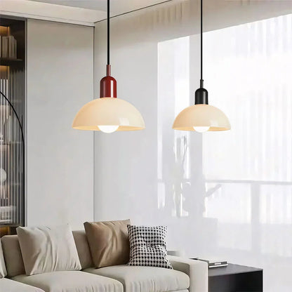 Vibrant Glass Hanging Ceiling Light