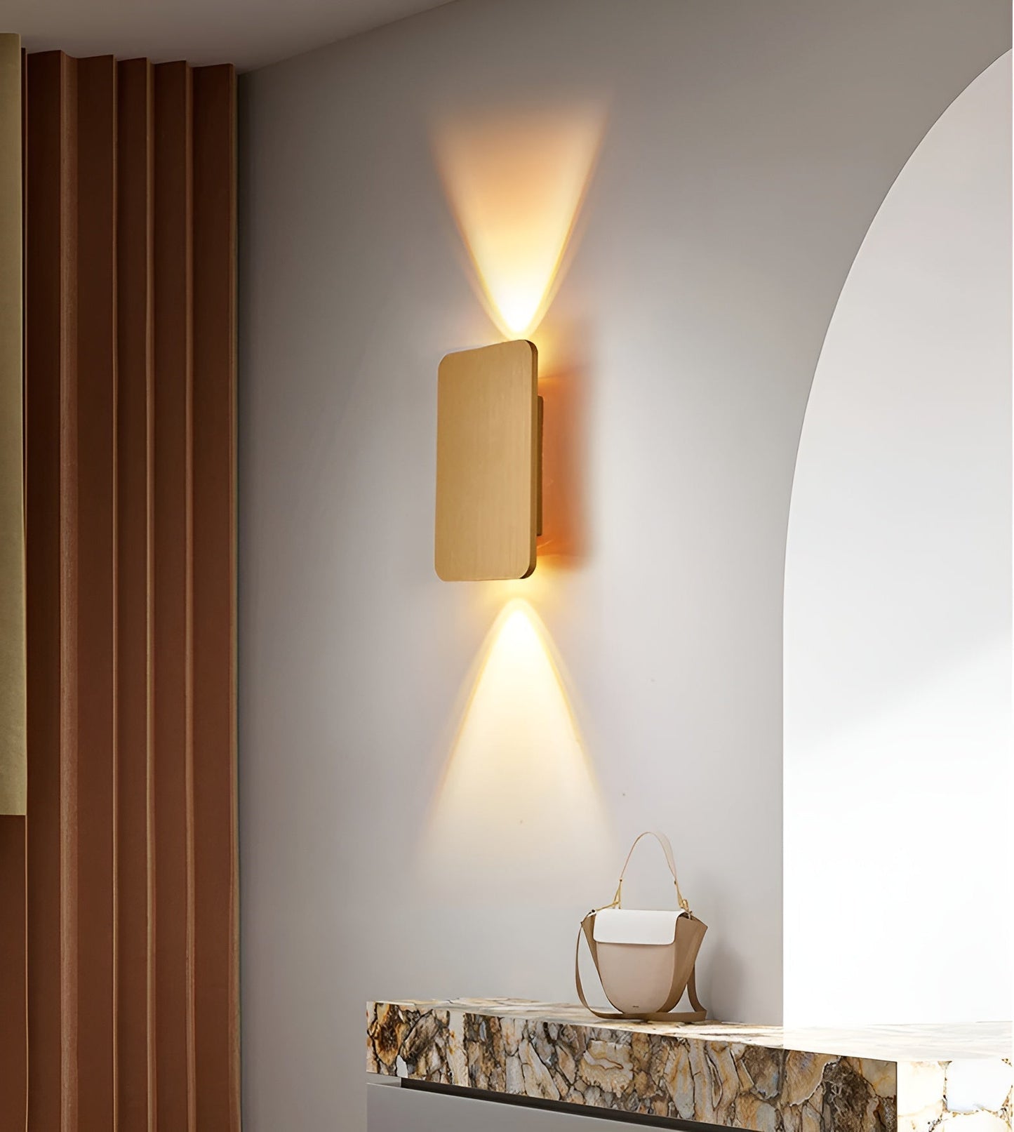 Simple LED Wall Lamp – Modern Up Down Lighting