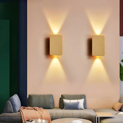 Simple LED Wall Lamp – Modern Up Down Lighting