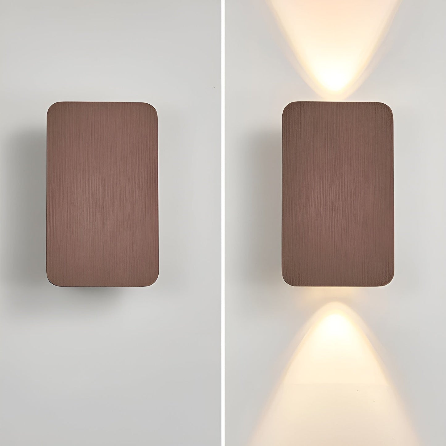 Simple LED Wall Lamp – Modern Up Down Lighting