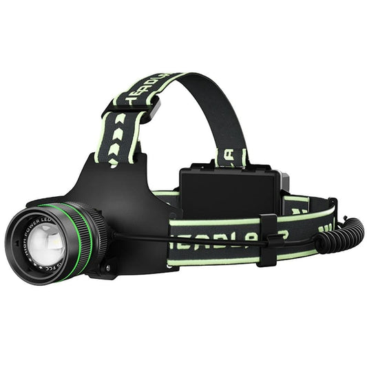 Bright Rechargeable LED Headlight Flashlight - Lusomart