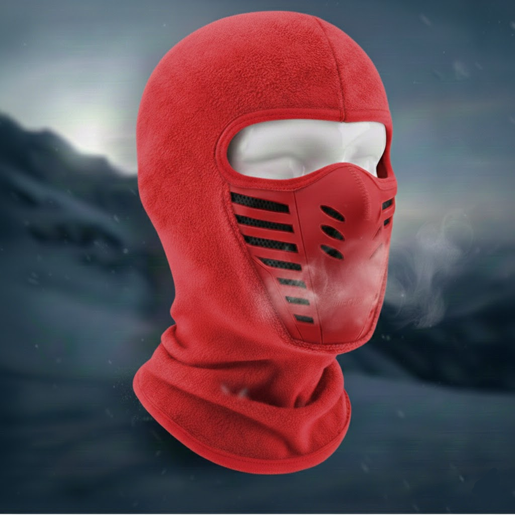 Warm Fleece Face Mask for Cold Weather Outdoor Sports