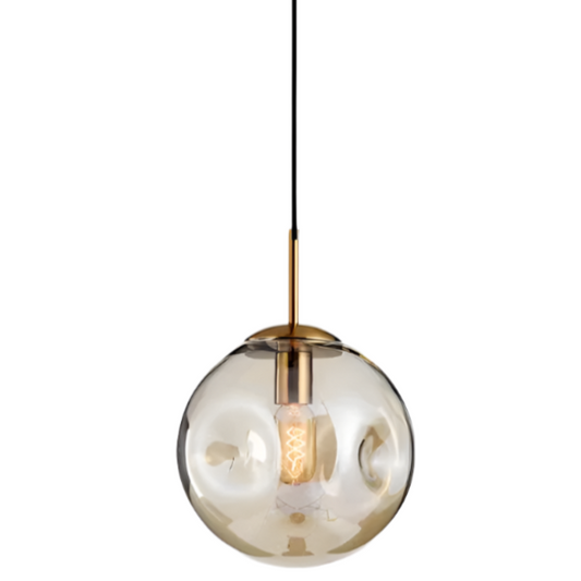 Sleek Glass Hanging Lamp Shade - Lusomart