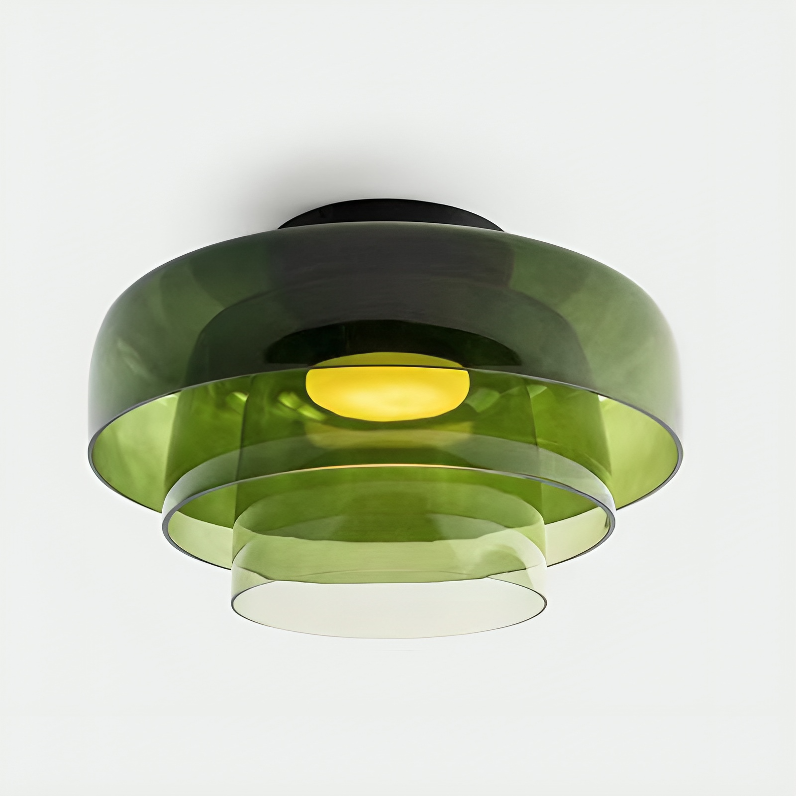 Brilora | Minimalist Scandinavian Bauhaus Glass Layered Pendant Lamp 11