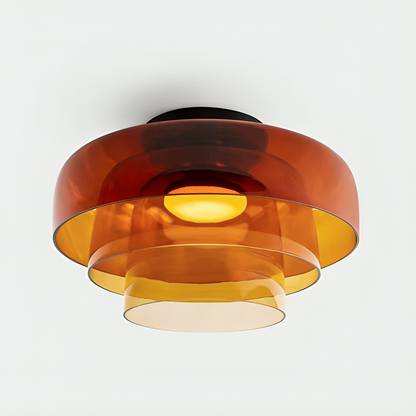 Brilora | Minimalist Scandinavian Bauhaus Glass Layered Pendant Lamp 12