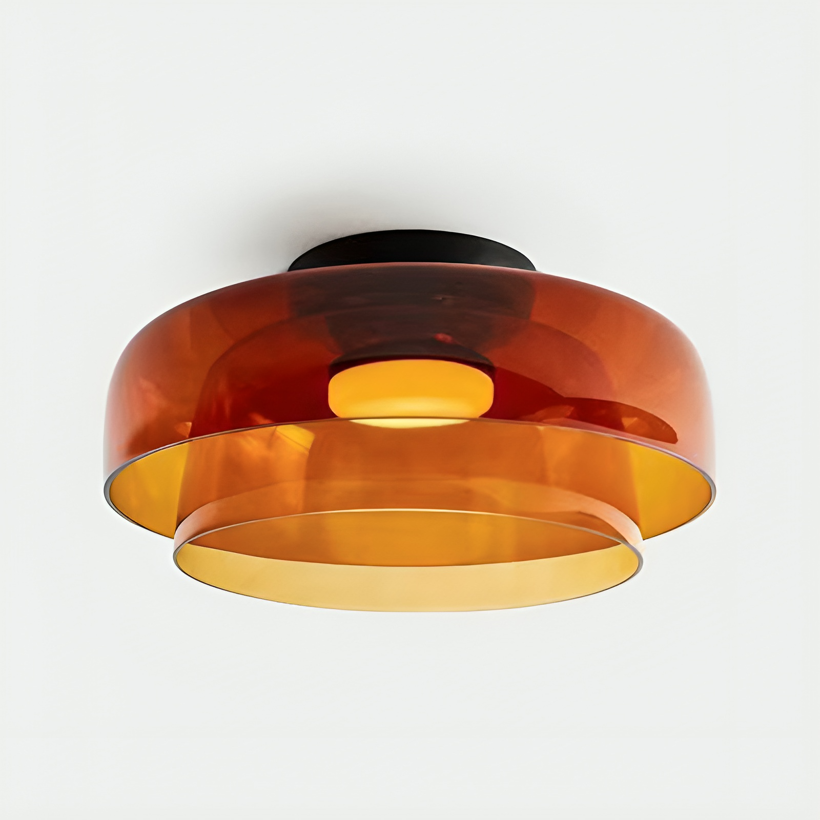 Brilora | Minimalist Scandinavian Bauhaus Glass Layered Pendant Lamp 9