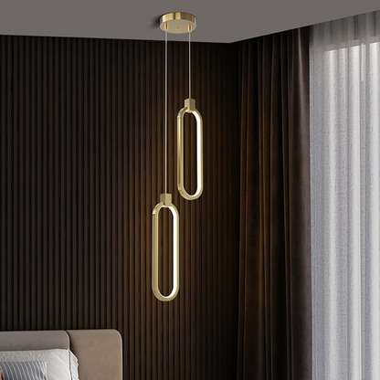 Luxury Golden LED Hanging Light