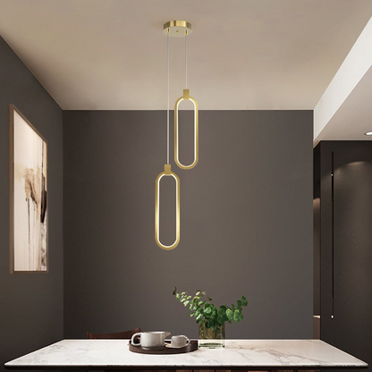 Luxury Golden LED Hanging Light