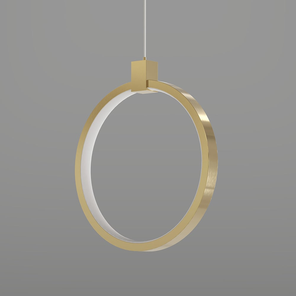 Luxury Golden LED Hanging Light