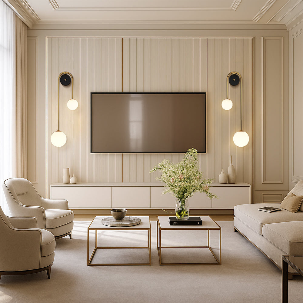 Brivra | Modern Arch Wall Lamp for Elegant Interiors 5
