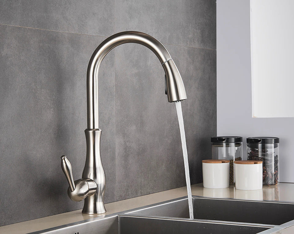 Heavy Duty Pull Out Kitchen Sink Faucet - Lusomart