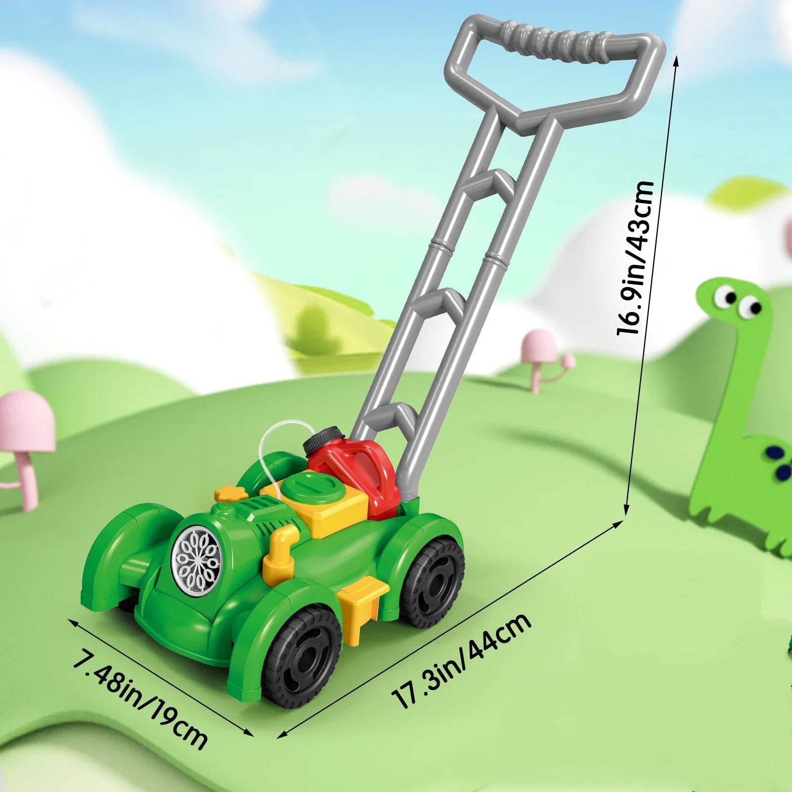 Bubble Grass Mower for Kids – Colorful Bubble-Making Outdoor Toy for Active Play and Motor Skill Development 10