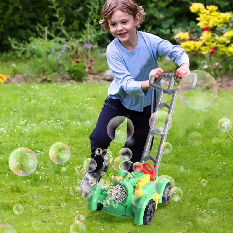 Fun Bubble Lawn Mower Toy for Kids - Lusomart
