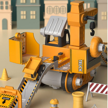 BuildBuddies™ – 3-in-1 Construction Vehicles Playset – Educational Building Fun for Kids 3