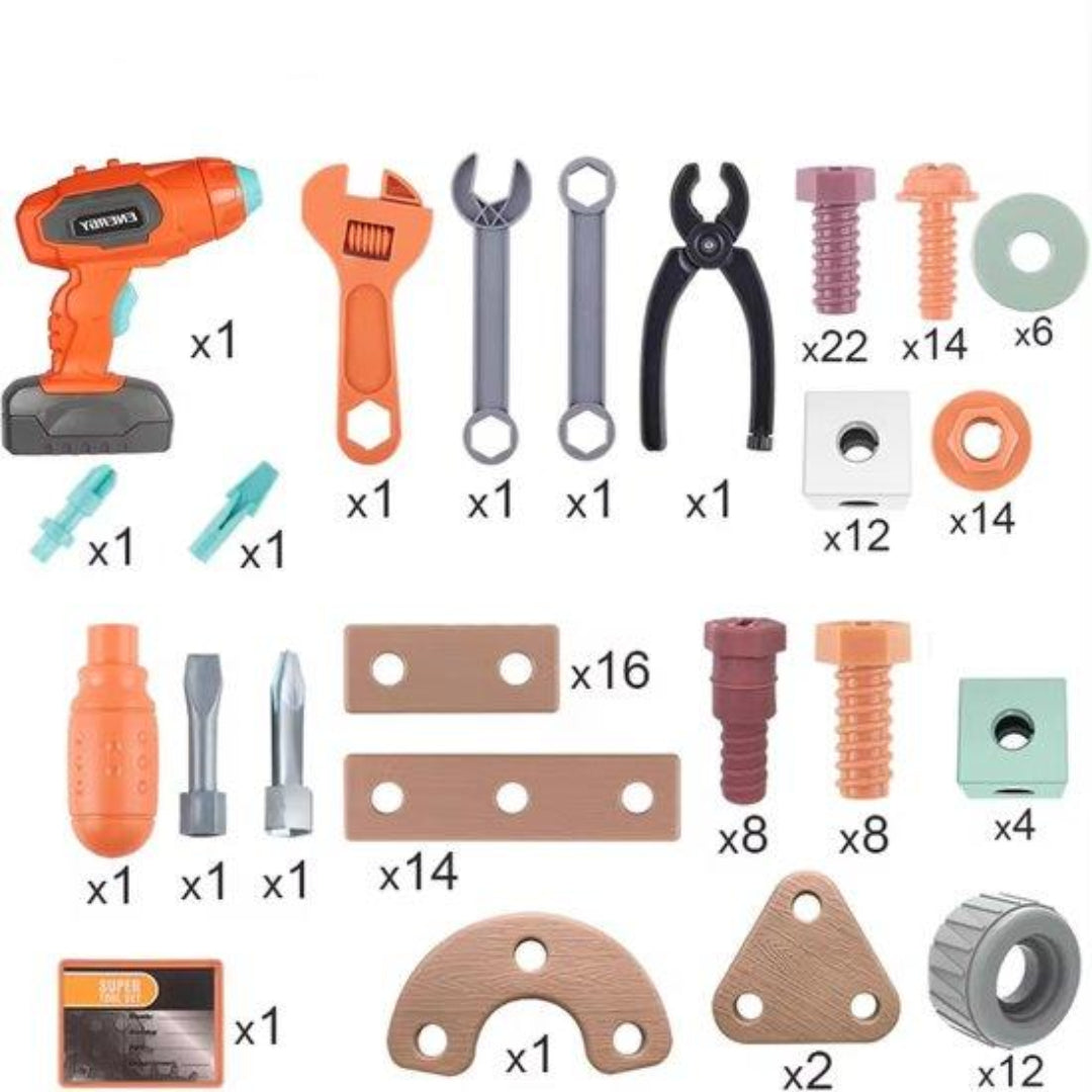 BuildBuddy™ – Kids' Tool Set – Educational DIY Toy 2