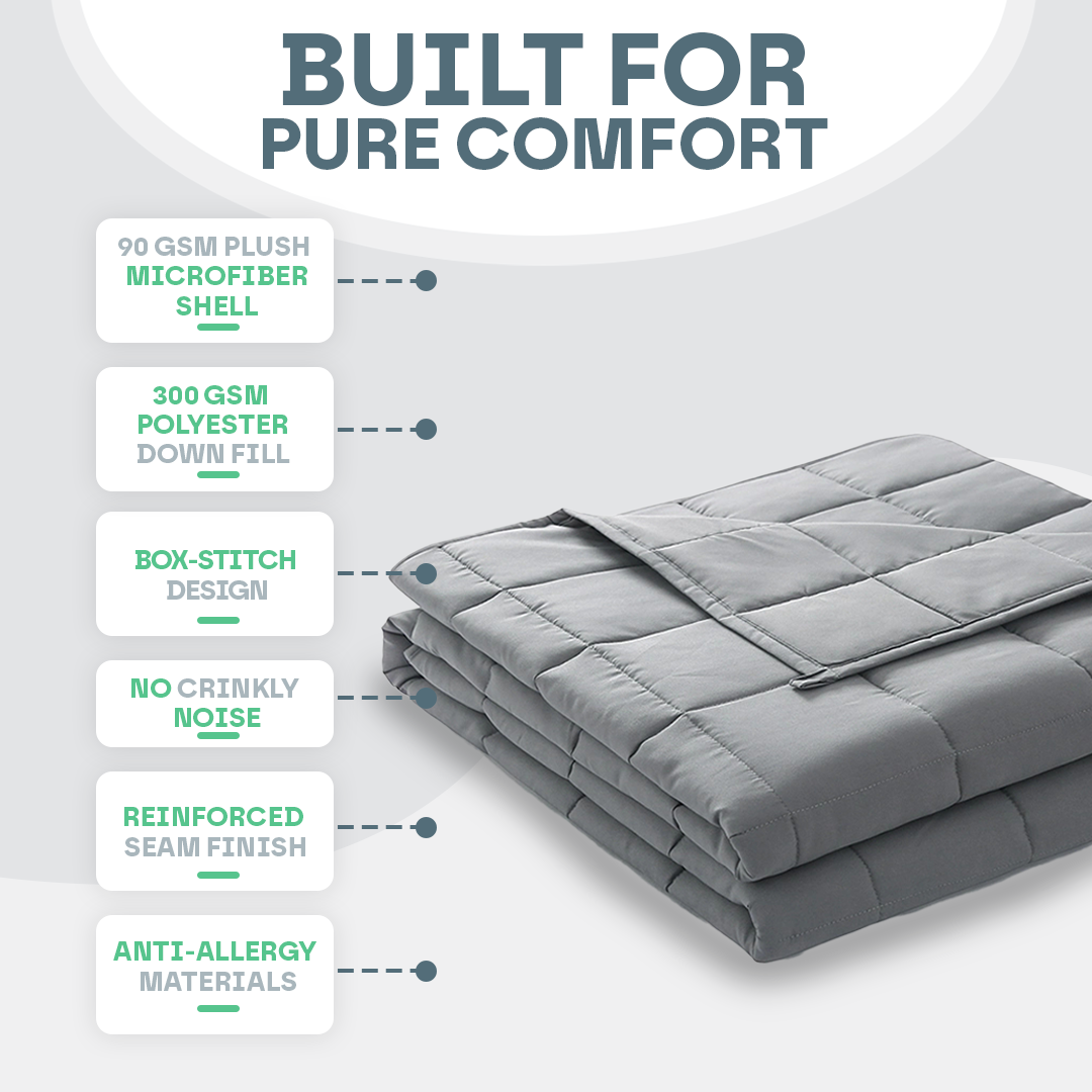 Soft All Season Comforter | Breathable Plush Bedding