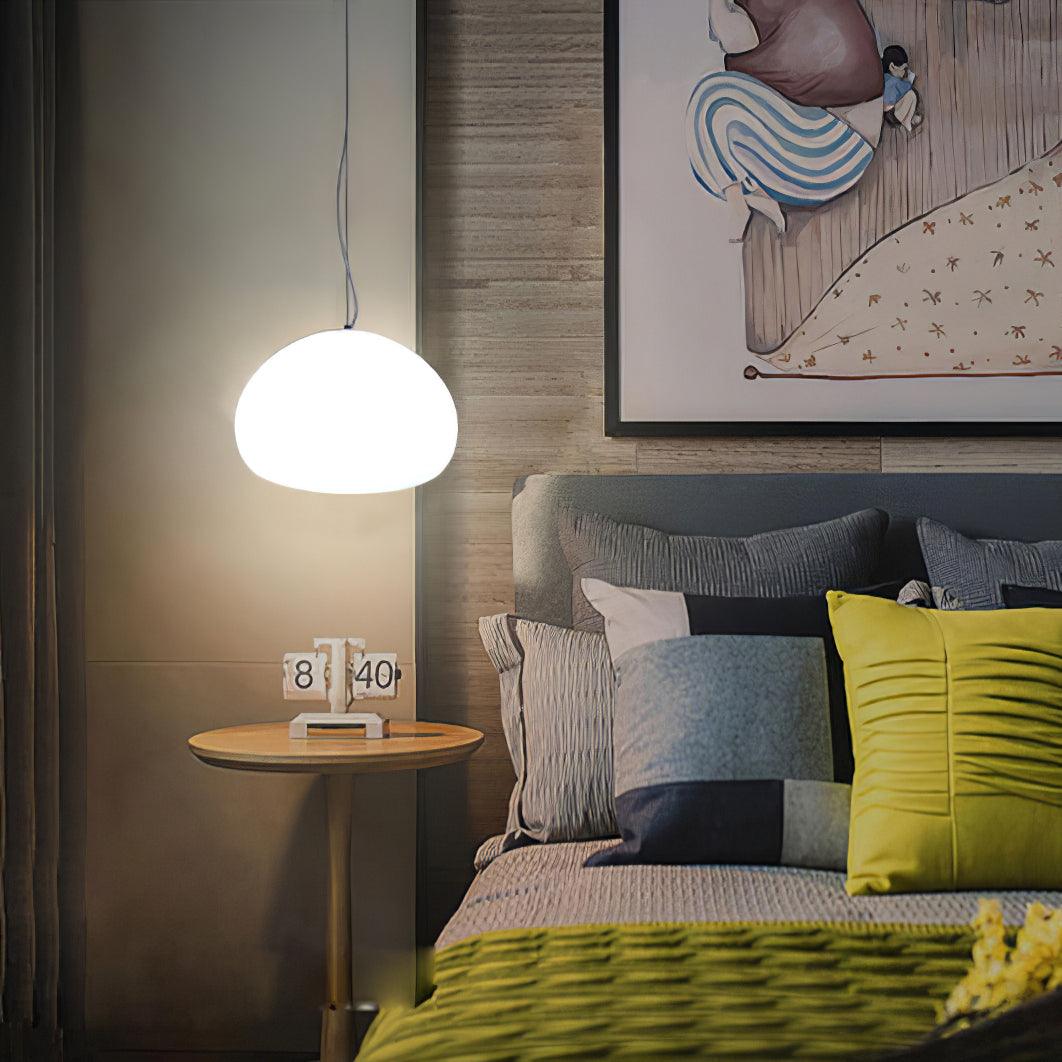 Stylish Round Glass Hanging Light