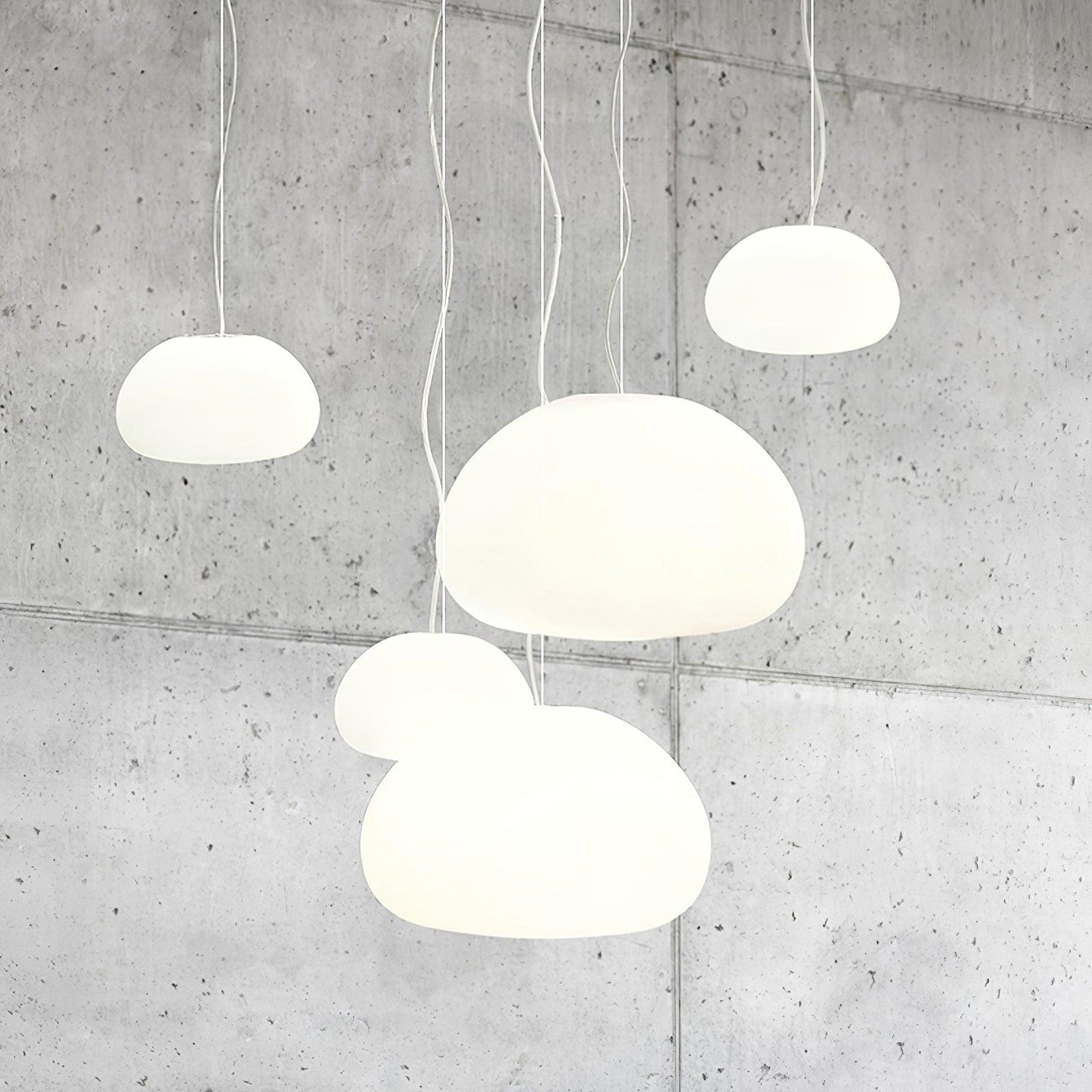 Stylish Round Glass Hanging Light