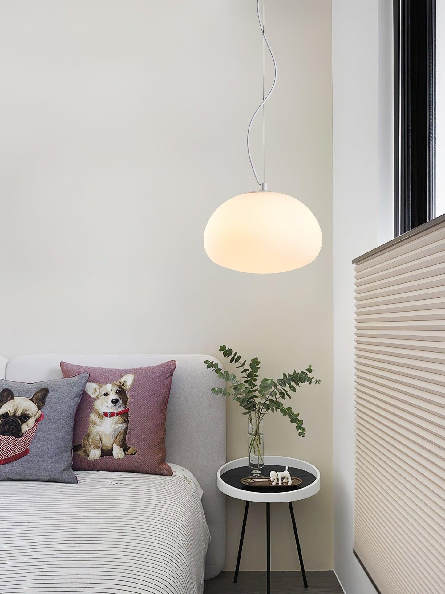 Stylish Round Glass Hanging Light