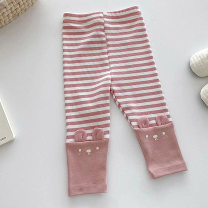 BunnyCuff™ – Animal Friends on the Pipe – Soft Baby Leggings 4