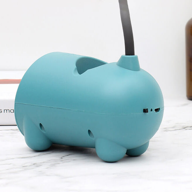 BunnyGlow | Playful Rechargeable Table Lamp with Pen Holder and Touch Control 8