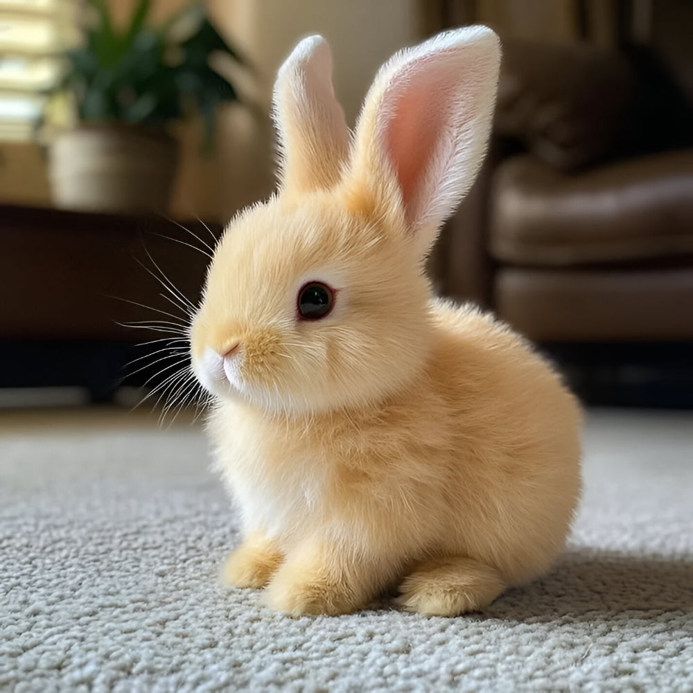 Cute Rabbit Figurine Home Decoration Collectible Statue
