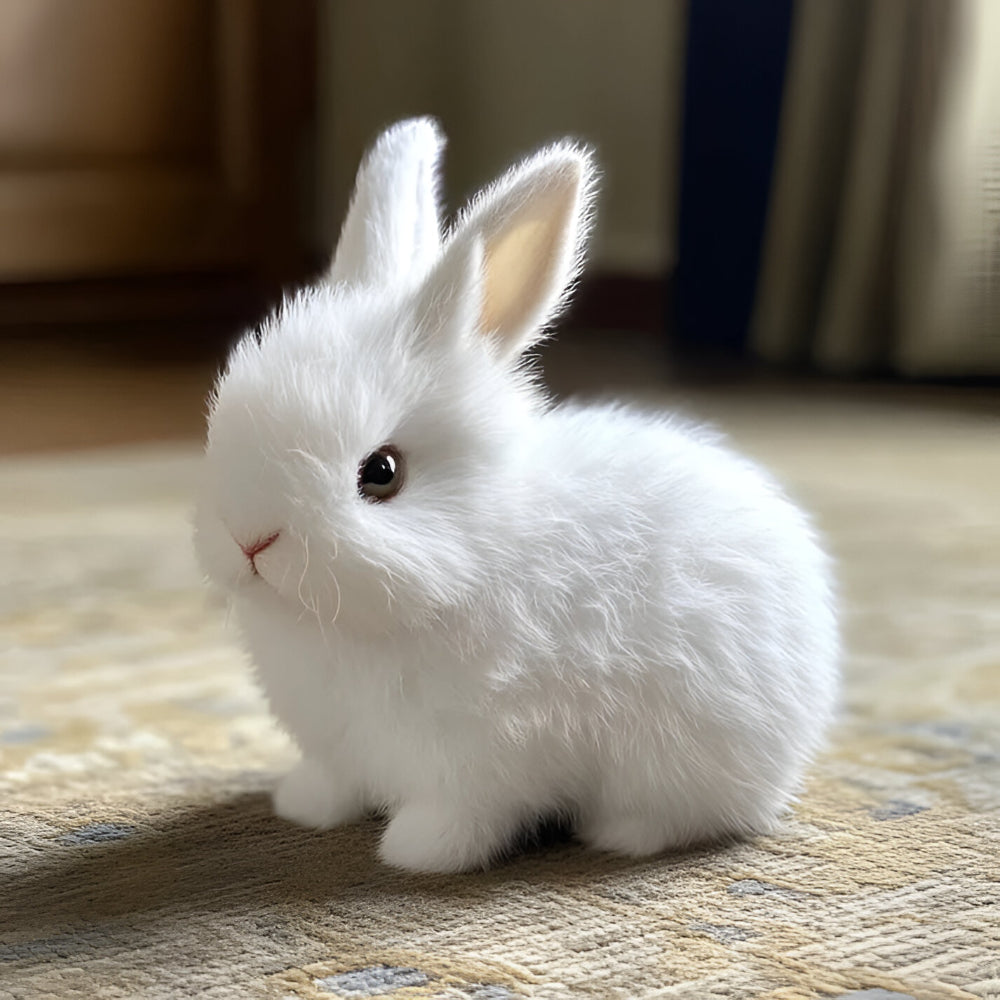 Cute Rabbit Figurine Home Decoration Collectible Statue