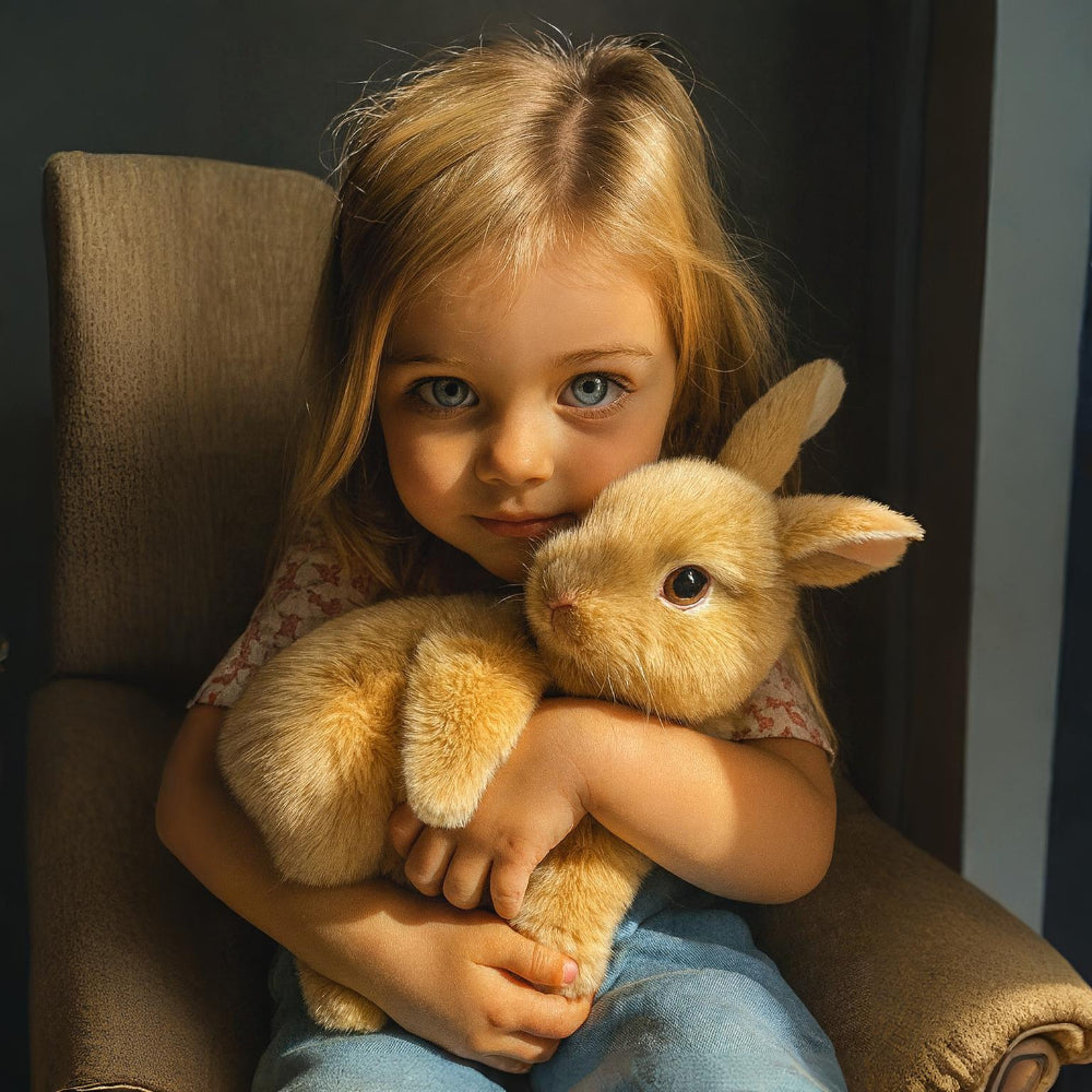 Cute Rabbit Figurine Home Decoration Collectible Statue - Lusomart
