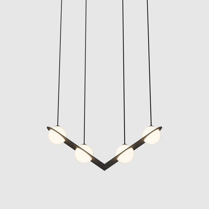 Sleek Black Pendant Light with Contemporary Style - Lusomart