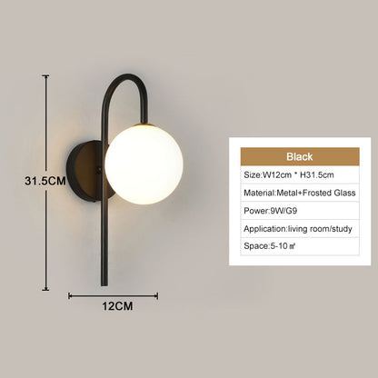 Bright LED Indoor Wall Sconce Lights for Home