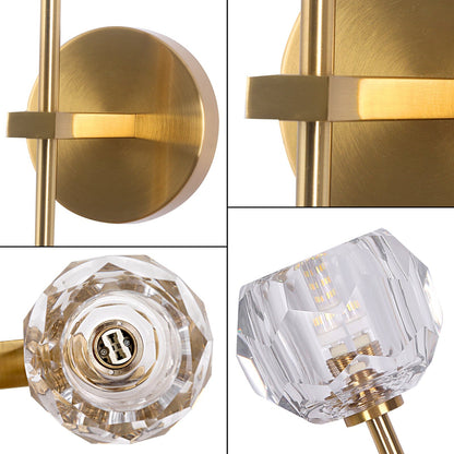 Luxury Glass Wall Light Fixtures
