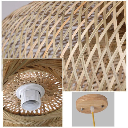 Natural Bamboo Table Lamp