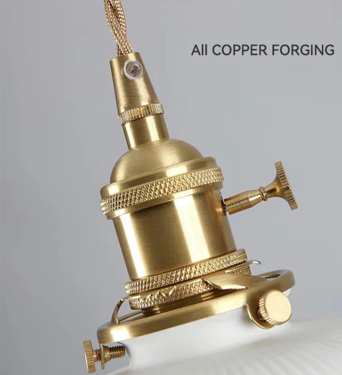 Simple Porcelain Hanging Light Fixtures