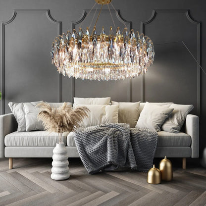 Elegant Crystal Pendant Chandelier