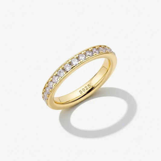 Simple Sterling Silver Bead Ring Everyday Jewelry - Lusomart