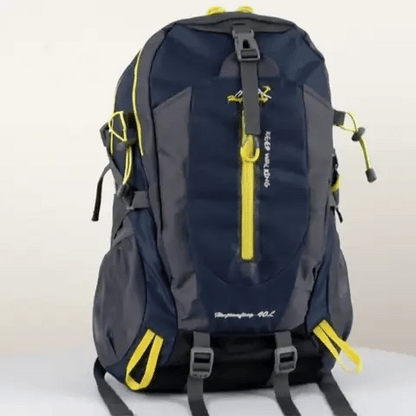 Waterproof 40L Outdoor Trekking Backpack With Extra Compartments