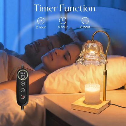 Electric Wax Melter Glass Candle Heater