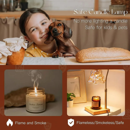 Electric Wax Melter Glass Candle Heater
