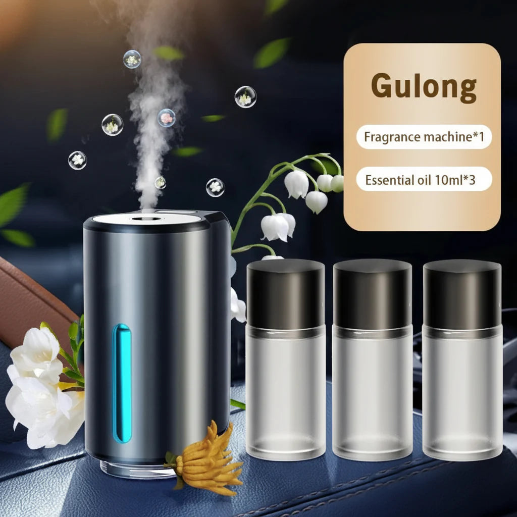 Fresh Car Air Purifier Essential Oil Vent Clip