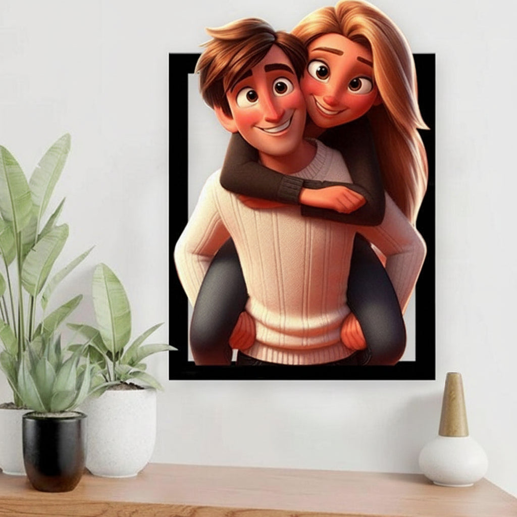 Customizable 3D Wooden Picture Frame Home Decoration