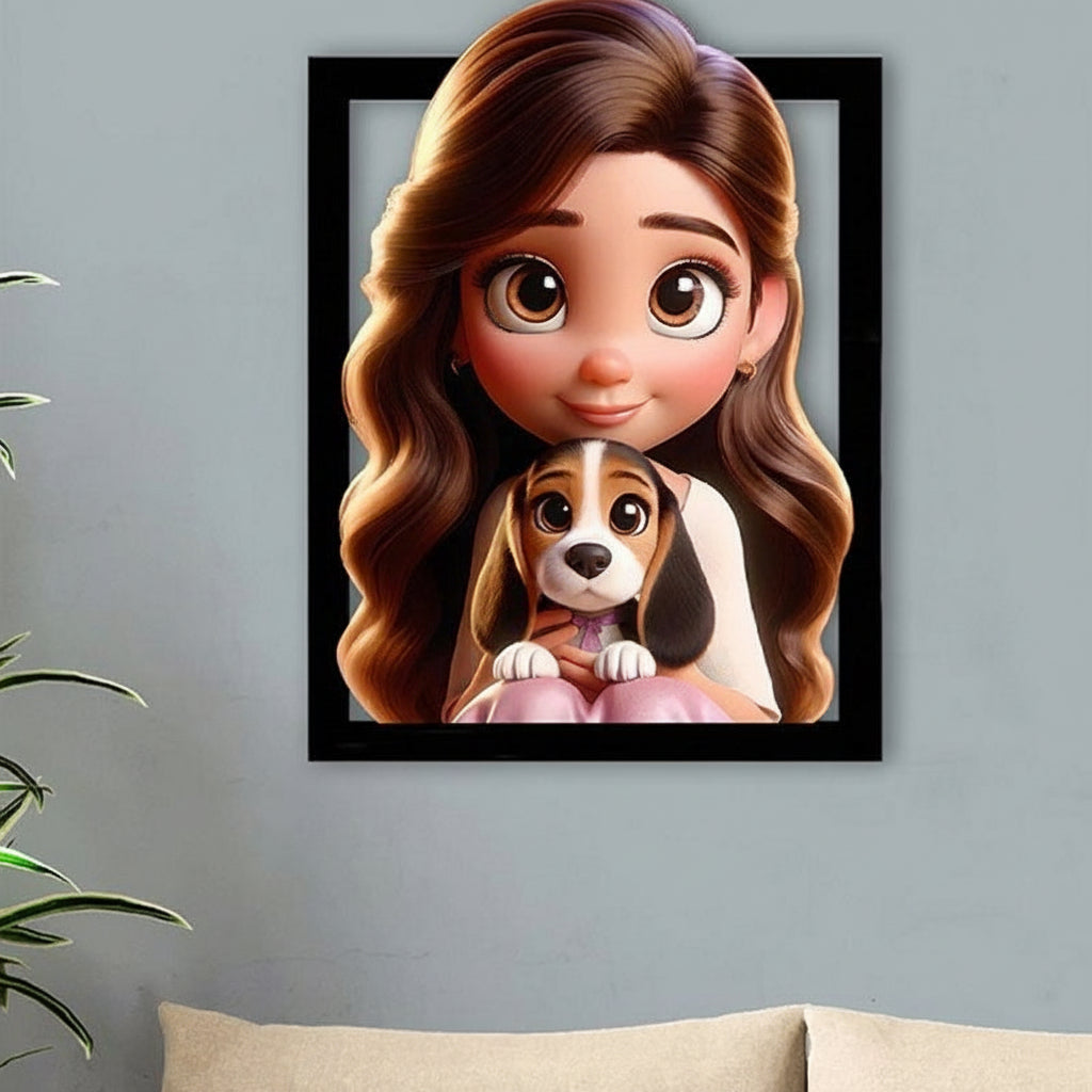Customizable 3D Wooden Picture Frame Home Decoration