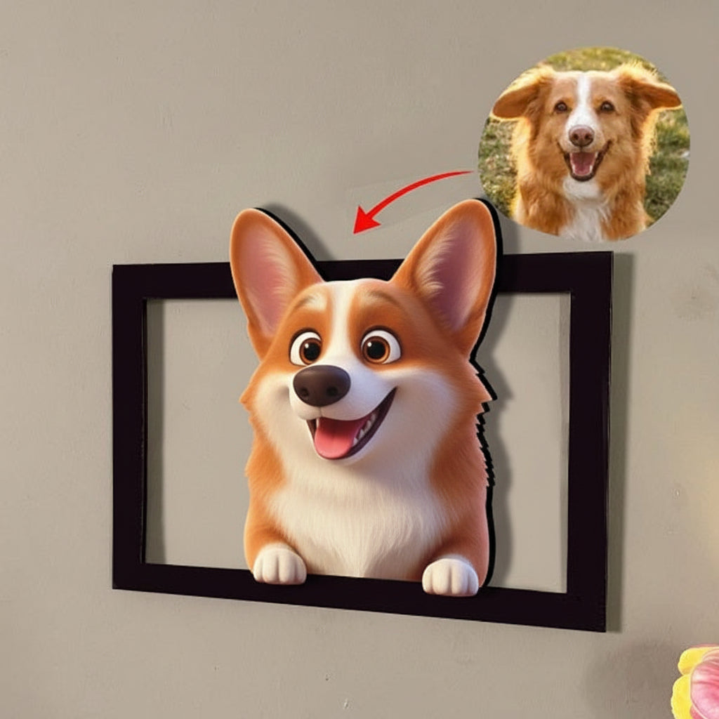 Customizable 3D Wooden Picture Frame Home Decoration
