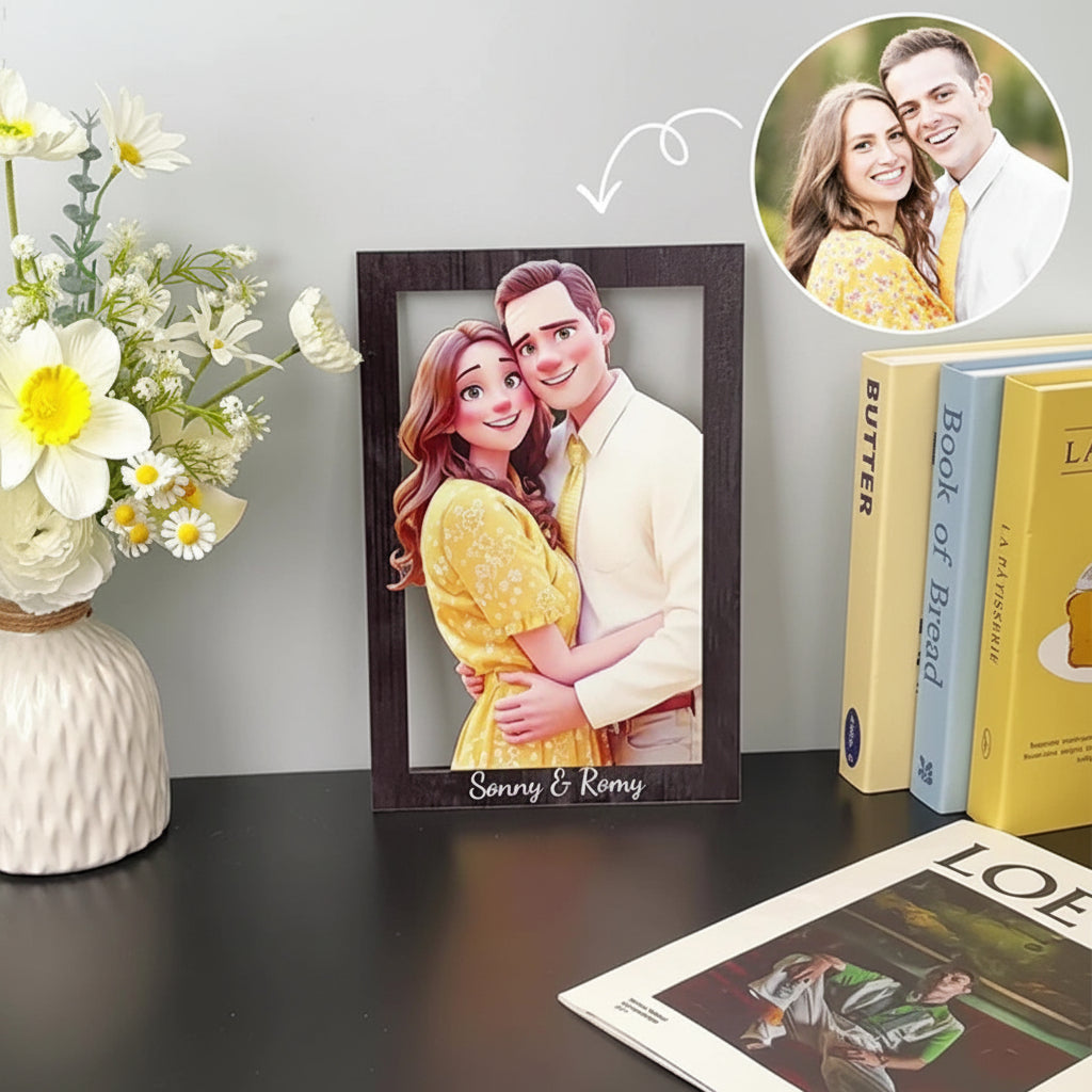 Customizable 3D Wooden Picture Frame Home Decoration