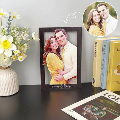 Customizable 3D Wooden Picture Frame Home Decoration
