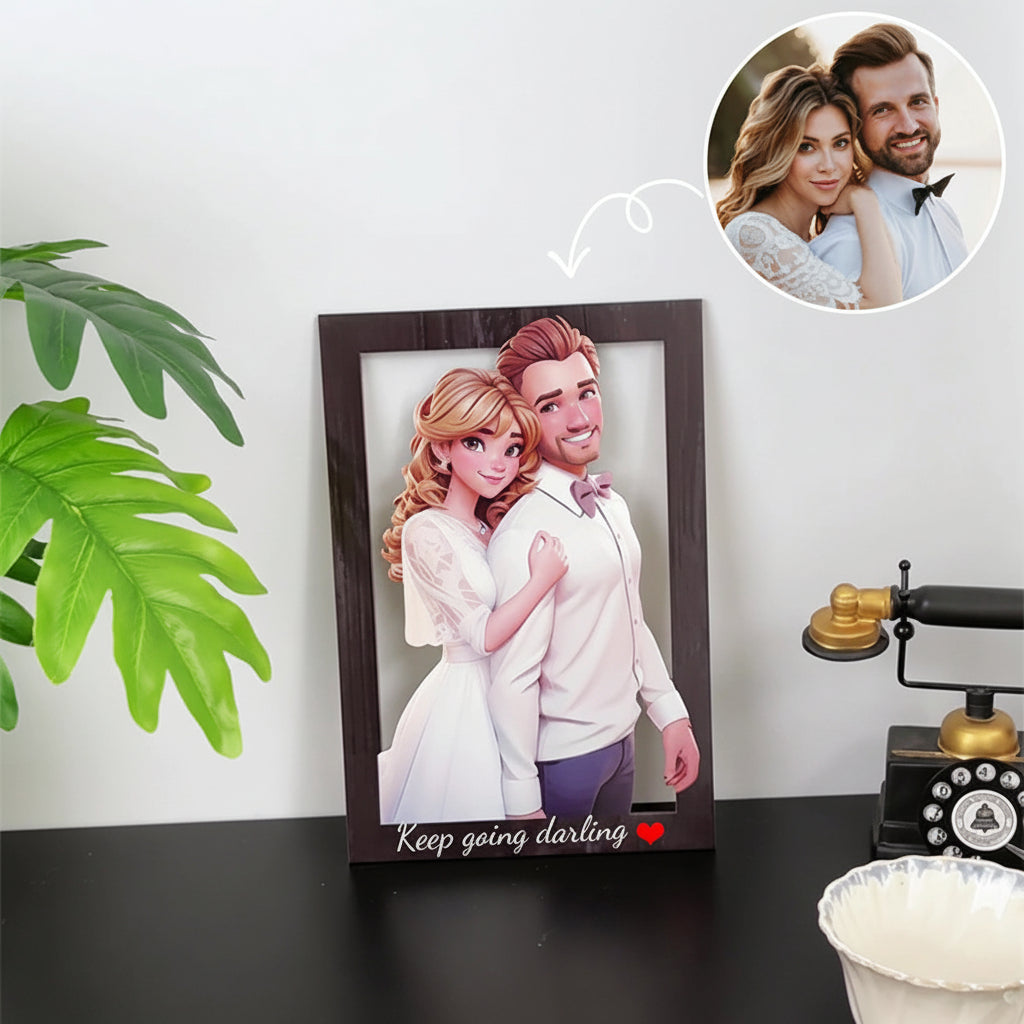Customizable 3D Wooden Picture Frame Home Decoration