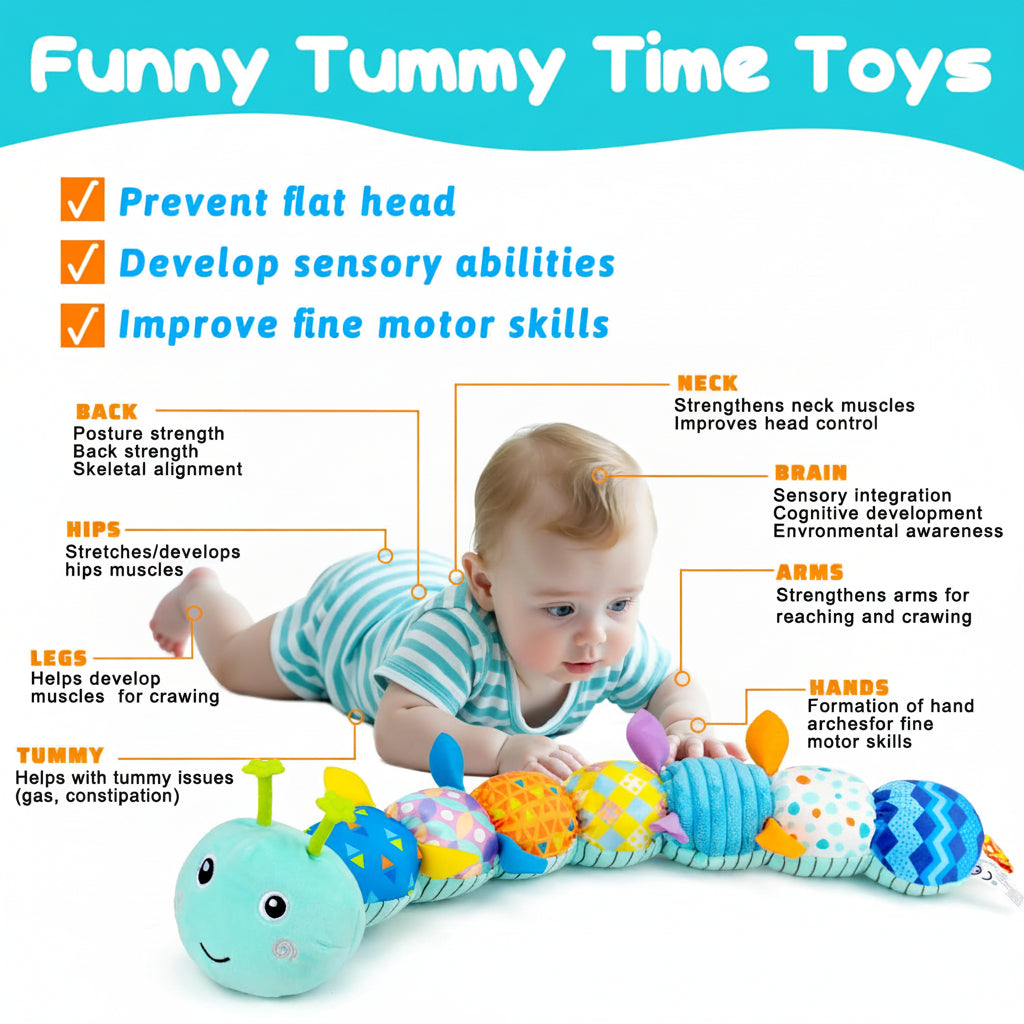 Colorful Soft Musical Baby Activity Toy